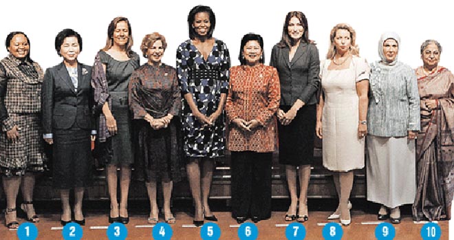 Первые леди "Большой двадцатки" (фотосессия)